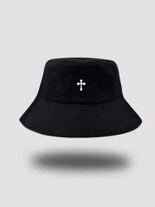 1 件男士印花可调节休闲渔夫帽，适合日常街头佩戴男士太阳帽夏季帽子，适合徒步旅行和钓鱼等夏季户外活动