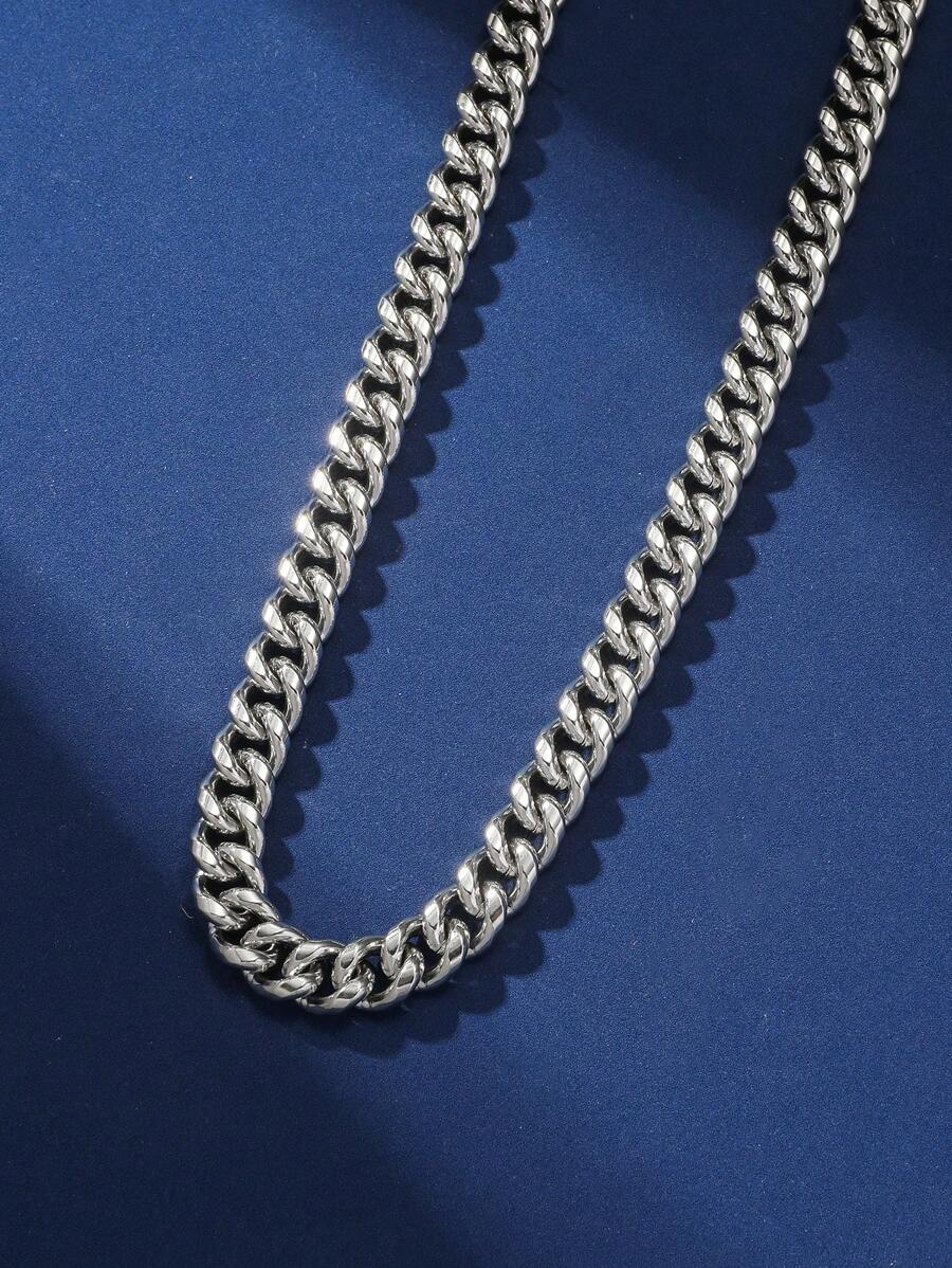 Dây chuyền nam - Bạc - Xem 1