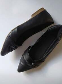 Women Flats - màu đen - Xem 2