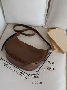 新月形肩背包/斜挎包/水餃包