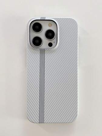 Silver-Stripe Water Sticker Phone Case Compatible With Iphone Waterproof Shockproof Anti-Fall Scratch Resistant