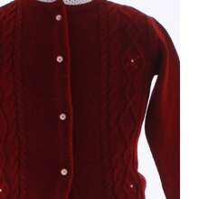 Sueter Tejido para Niña Rojo Bolero 3129 Tallas 1 a 16 Años - Rojo - Ver 5