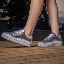 Women Casual Shoes - Bạc - Xem 2