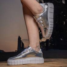 Women Casual Shoes - Bạc - Xem 4