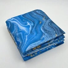 1片長方形設計的色彩印花tpe瑜珈墊,加厚&可摺疊&防滑,尺寸:168*61cm,厚度:6mm,折疊尺寸:30*30cm,適用於室內健身,戶外運動,午睡等 - 金色 - 查看 6