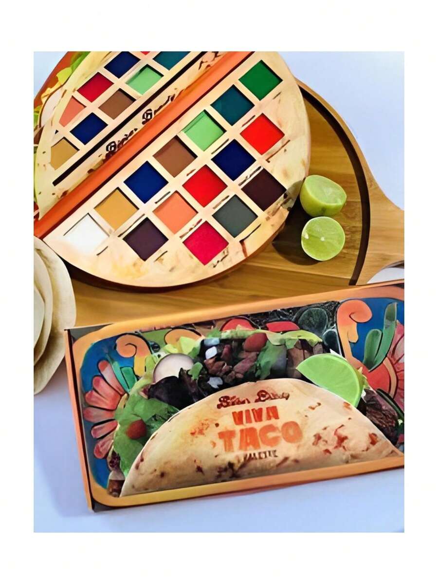 Sombras De Taco, Paleta Sombras Sombras Para Ojos 15 Tonos - Multicolor - Ver 1