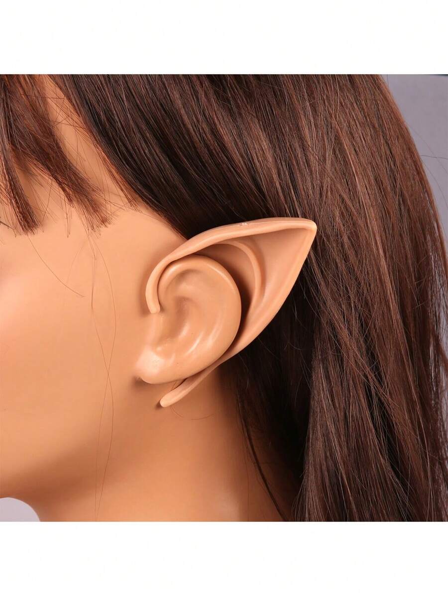Accesorios De Cosplay De Halloween, Orejas De Elfo/vampiro - Carne - Ver 1