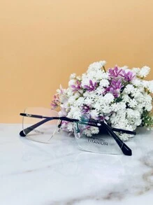 Men Eyeglasses - 黑色 - 查看 3