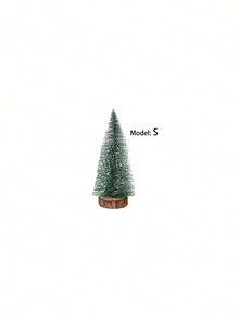 1 Miếng Mini Cây nhân tạo Nhà  Trang trí Đồ trang trí Bàn Cây thông noel - Nhiều màu - Xem 2