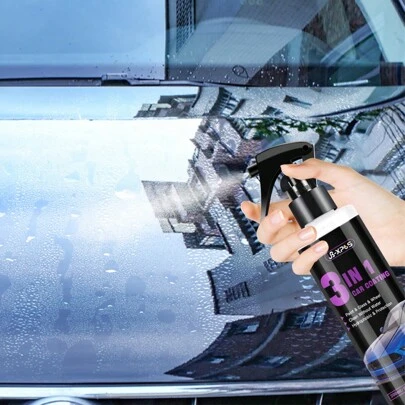  陶瓷塗層3合1快速塗層噴霧高防護汽車奈米拋光噴蠟汽車漆面刮痕修復去除劑jb-xpcs 44