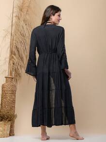 Women Kimonos - màu đen - Xem 2