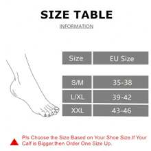 1 paire de chaussettes de compression de sport pour le running et la fitness