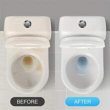 50入組馬桶清潔片,無塑料,有效去除污漬和異味！地板清潔片,多效拖地亮白劑,適用於木地板和瓷磚,家庭芳香去污和去垢神器 - 藍色 - 查看 4