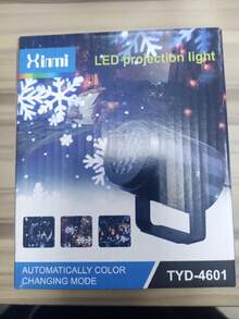 PROYECTOR DE LUZ LED - Negro - Ver 3