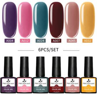 Gorgeous Gel Nail Polish Set - Red, White, Black, Pink, Pastel Glitter - Perfect for Nail Art Salons!