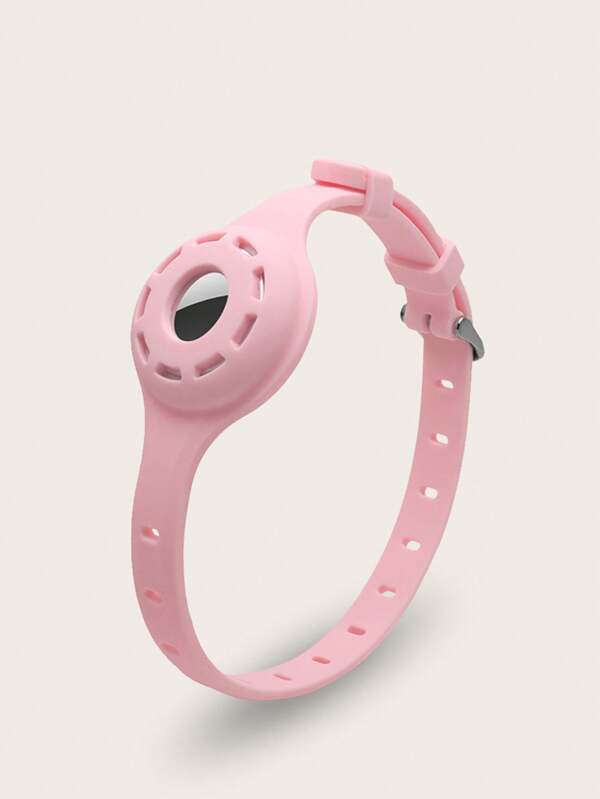 Adjustable Pet Collar With Built-in Airtag Holder And Protective Cover, Compatible With Airtag, Anti-lost Silicone Case
