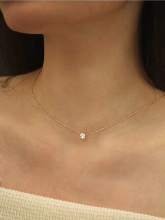 1 Pieza Collar Colgante De 6 Puntas Para Mujer De Moda Europea Y Americana, Dorado, De Acero Inoxidable, Adecuado Para Uso Diario, Citas Y Fiestas