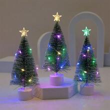 1 cây thông Noel đèn LED nhiều màu: Tạo không khí lễ hội với món quà đặc biệt để trang trí cho trường mẫu giáo! - Nhiều màu - Xem 1