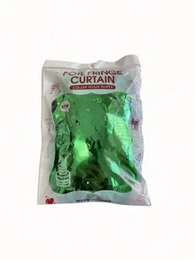 Cimitarra Brillante, Cinta Occidental, Feliz Cumpleaños, Cortinas Cuadradas de Lluvia - Decoración de Cumpleaños, Cortinas para Fiestas, Decoraciones para Fiestas, Decoración para Cumpleaños, Cortina Decorativa Fiesta - Multicolor - Ver 6