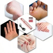 高品质电动指甲钻，专业丙烯酸指甲钻机，适用于凝胶、丙烯酸指甲、便携式 USB 指甲锉套装（带指甲钻头）、修甲修脚指甲工具 - 香檳色 - 查看 3