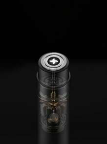 1pc Electric Mini Usb Rechargeable Shaver, Convenient Home Shaving & Hair Trimming Tool - Black - View 2