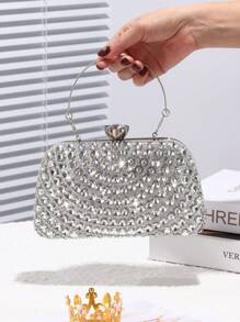 Wieczorowe torebki dla kobiet Sztuczny kamień Kamień Szlachetny Nadruk po całości Czarujący Minimalistyczny