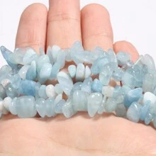 1strand Asymmetrical Natural Loose Gem Stone Amethyst Tiger Eye Amazonite Chips Gravel Beads For Jewelry Making DIY Gift Bracelets Necklace
