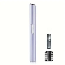 升級版眉毛修剪器,精確的女性電動剃刀,電池驅動的臉部毛髮除去器,沒有梳子感,適用於臉部、下巴、頸部、上唇,桃紅色 - 彩色 - 查看 11