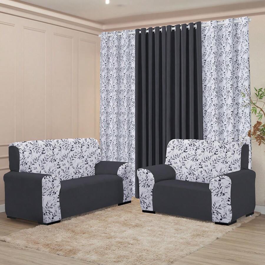 Sofa Covers - 灰色 - 查看 1
