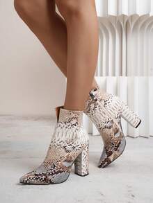 Bốt & Bốt đến mắt cá chân dành cho nữ Dây kéo bên - Nhiều màu - Xem 5