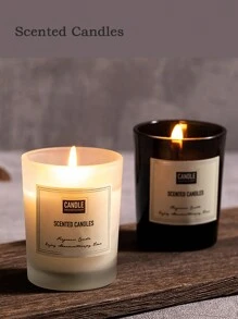 1 件装 香薰蜡烛 小众 优质 室内 持久 家用 无烟 大豆蜡