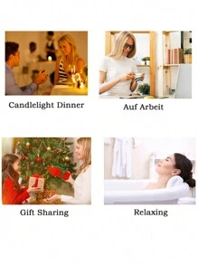 1 件装 香薰蜡烛 小众 优质 室内 持久 家用 无烟 大豆蜡