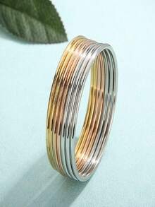 Stainless Steel Weekly Bracelet - Multicolor - View 2