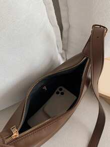 新月形肩背包/斜挎包/水餃包