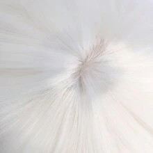 White 10 Inch Short Straight Hair Male Cosplay Synthetic Fiber Wig With Side Bangs And Fashionable Style For Role-Playing - trắng - Xem 7