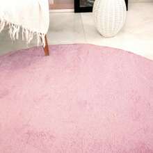 D Vieira Textil Decor Area Rugs & Sets - Màu Hồng baby - Xem 2