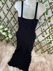 Women Sweater Dresses - màu đen - Xem 2