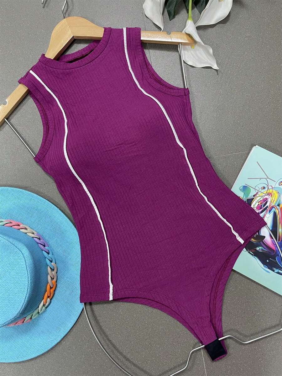 Women T-Shirts - 紫色 - 查看 1