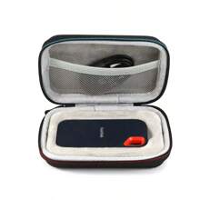 SSD Bag For KODAK X200 PSSD Box 1.8 Inch SSD Case Mobile Hard Disk BagsPortable Storage Protective SSD Accessories Gift Headphone bag - Black - View 12