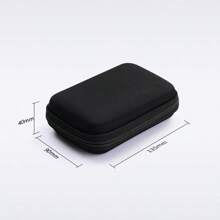 SSD Bag For KODAK X200 PSSD Box 1.8 Inch SSD Case Mobile Hard Disk BagsPortable Storage Protective SSD Accessories Gift Headphone bag - Black - View 9