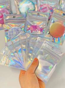 50 件/100 件/200 件彩色雷射派對禮物包裝袋 - 彩色 - 查看 2