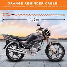 Disc Brake Lock Waterproof Anti-Theft Lock For Bicycle Motorcycle - Black - View 8