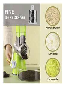 1 pz Rayador Cortador de Frutas y Verduras 3 en 1 - Multicolor - Ver 5