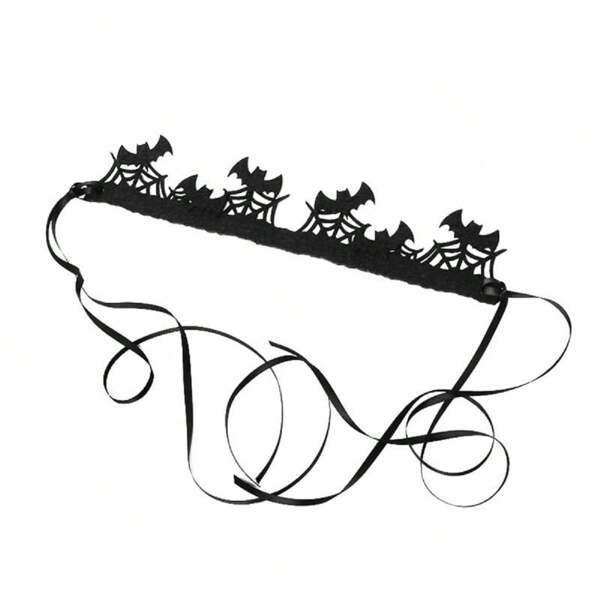 1 pièce Bandeau Halloween Toile D'araignée Couronne