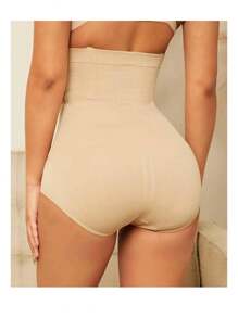 Faja con cinturilla tela ajustable para mejor comodidad - Beis - Ver 2