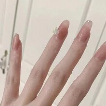 1 包/30 件樹脂蝴蝶美甲裝飾,混合風格 - 藍色 - 查看 5