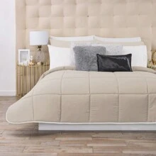 EDREDÓN ACOLCHADO PLUMÓN MATRIMONIAL DOBLE VISTA CONCORD - Blanco - Ver 6