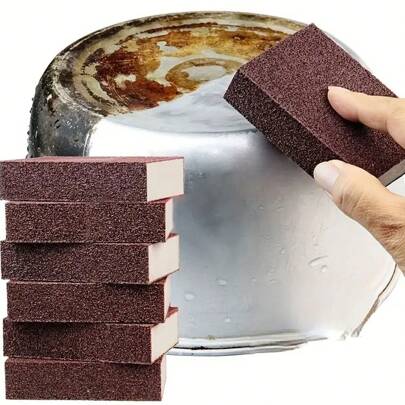3pcs Magic Sponge Eraser:Easily Clean Stove, Pot And Rv With The Silicon Carbide Brush! Tools