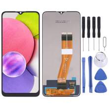 Oem 液晶螢幕與 Galaxy A03s 相容,搭配數位轉換器完整組裝 - 黑色 - 查看 1
