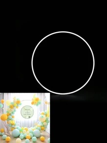 1set 1.5m Diameter Round Balloon Stand For Party Balloon Decoration - White - View 2